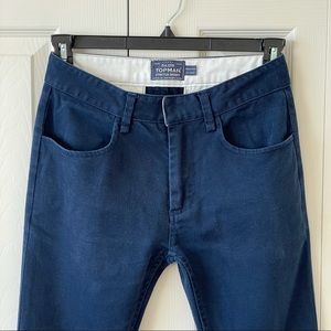 3/$30 TOPMAN Streatch Skinny Blue Pants